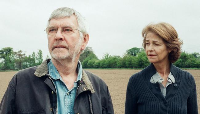 Tom Courtenay and Charlotte Rampling in 45 Years.