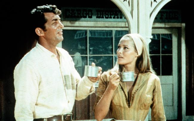 Dean Martin and Ursula Andress in 4 for Texas