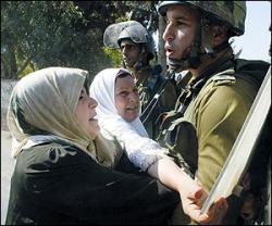 Israeli soldiers do not make policies, they just enforce them.