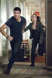 Taylor Lautner and Lily Collins in Abduction Taylor Lautner and Lily Collins in Abduction