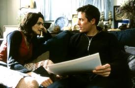 Rachel Weisz and Hugh Grant in About A Boy. Rachel Weisz and Hugh Grant in About A Boy.