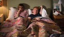 Rachel McAdams and Domhnall Gleeson in About Time.