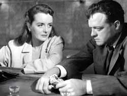 Mary Astor and Van Heflin. Mary Astor and Van Heflin.