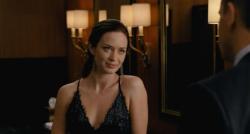 Emily Blunt in The Adjustment Bureau. Emily Blunt in The Adjustment Bureau.