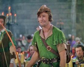 Errol Flynn in The Adventures of Robin Hood.