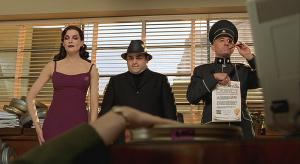 Rene Russo, Jason Alexander and Robert De Niro in The Adventures of Rocky and Bullwinkle. Rene Russo, Jason Alexander and Robert De Niro in The Adventures of Rocky and Bullwinkle.