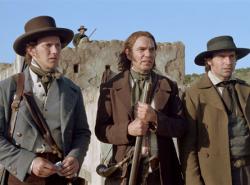 Patrick Wilson, Billy Bob Thornton and Jason Patric in The Alamo.