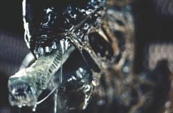 The iconic titular monster in Alien. The iconic titular monster in Alien.