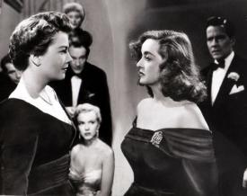 Anne Baxter and Bette Davis in All About Eve.