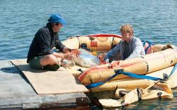 J. C. Chandor directing Robert Redford in All is Lost