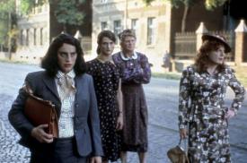 Matt LeBlanc, David Birkin, James Cosmo and Eddie Izzard in All the Queen's Men. Matt LeBlanc, David Birkin, James Cosmo and Eddie Izzard in All the Queen's Men.