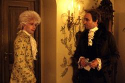 Tom Hulce and F. Murray Abraham in Amadeus.