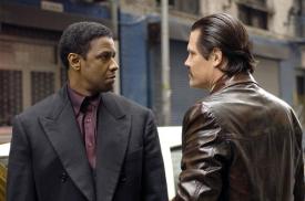 Denzel Washington and Josh Brolin in American Gangster.