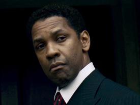 Denzel Washington in American Gangster.