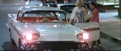 Candy Clark and Charles Martin Smith in American Graffiti. Candy Clark and Charles Martin Smith in American Graffiti.