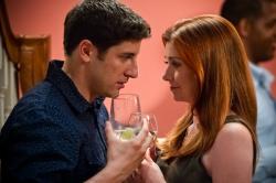 Jason Biggs and Alyson Hannigan return, along with the rest of the gang, for American Reunion. Jason Biggs and Alyson Hannigan return, along with the rest of the gang, for American Reunion.