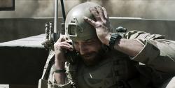 Bradley Cooper in American Sniper.