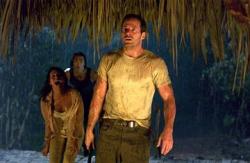 Salli Richardson, Karl Yune and Johnny Messner in Anacondas: The Hunt for the Blood Orchid.