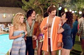 Paul Rudd and Will Ferrell in Anchorman. Paul Rudd and Will Ferrell in Anchorman.