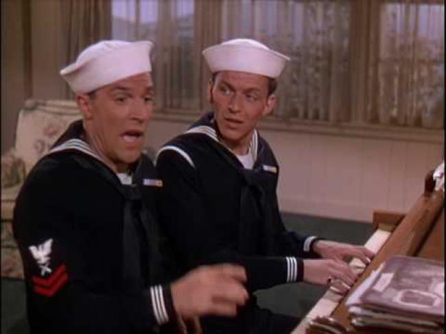 Gene Kelly and Frank Sinatra in Anchors Aweigh