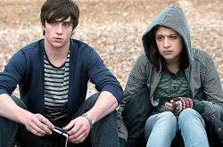 Aaron Taylor-Johnson and Georgia Groome in Angus, Thongs and Perfect Snogging.