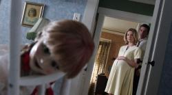 Annabelle Wallis and Ward Horton in Annabelle