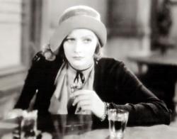 Greta Garbo in Anna Christie. Greta Garbo in Anna Christie.