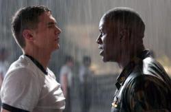 James Franco and Tyrese Gibson in Annapolis. James Franco and Tyrese Gibson in Annapolis.