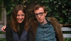 Diane Keaton and Woody Allen in Annie Hall.