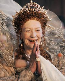 Vanessa Redgrave as Queen Elizabeth I in Anonymous. Vanessa Redgrave as Queen Elizabeth I in Anonymous.