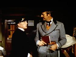 Buster Keaton and David Niven in Around the World in 80 Days. Buster Keaton and David Niven in Around the World in 80 Days.