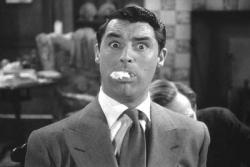 Cary Grant in Arsenic and Old Lace.