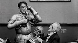 Harold Lloyd trying to Ask Father