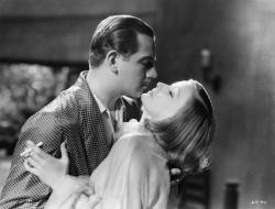 Melvyn Douglas and Greta Garbo in As You Desire Me.