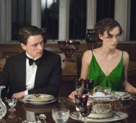 James McAvoy and Keira Knightley in Atonement.