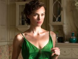 Keira Knightley in Atonement. Keira Knightley in Atonement.