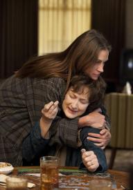 Julia Roberts and Meryl Streep in August: Osage County.