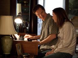 Benedict Cumberbatch and Julian Nicholson in August: Osage County