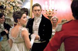 Kerri Russell and JJ Felid in Austenland