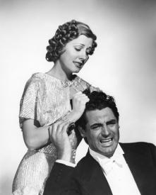 Irene Dunne and Cary Grant in The Awful Truth