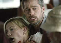 Cate Blanchett and Brad Pitt in Babel. Cate Blanchett and Brad Pitt in Babel.