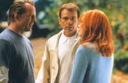 Bruce Willis, Billy Bob Thornton and Cate Blanchett in Bandits.