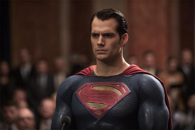 Henry Cavill in Batman v Superman: Dawn of Justice