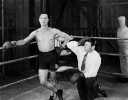 Buster Keaton in Battling Butler