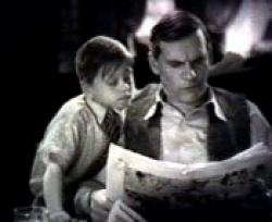 Mickey Rooney and Walter Huston in The Beast of the City.