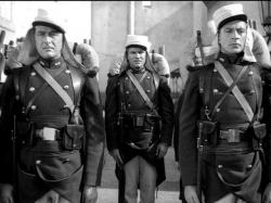 Ray Milland, Robert Preston and Gary Cooper in Beau Geste.