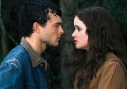 Alden Ehrenreich and Alice Englert in Beautiful Creatures.