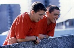 Glen Berry and Scott Neal in Beautiful Thing. Glen Berry and Scott Neal in Beautiful Thing.