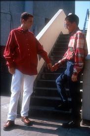 Glenn Berry and Scott Neal in Beautiful Thing Glenn Berry and Scott Neal in Beautiful Thing