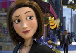 Renee Zellwegger and Jerry Seinfeld provide the voices of Vanessa and Barry in Bee Movie.